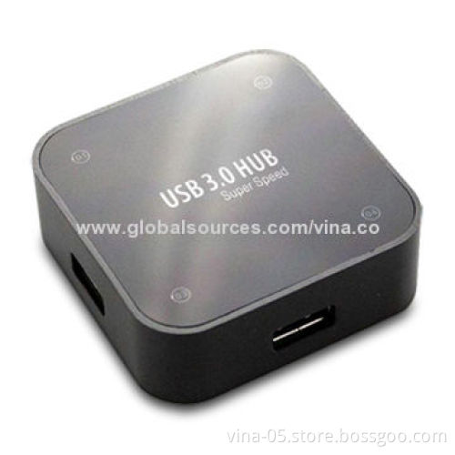 USB3.0 Hub with 5GB Transmission Speed and Aluminum Case